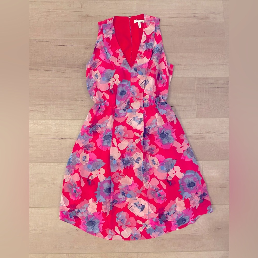 Hot pink Rebecca taylor cutout sundress